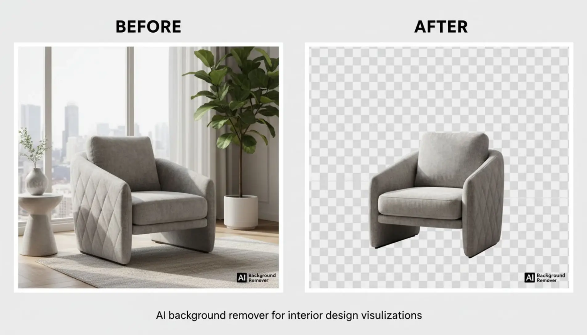 AI background remover for interior design visualizations How to Enhance ...