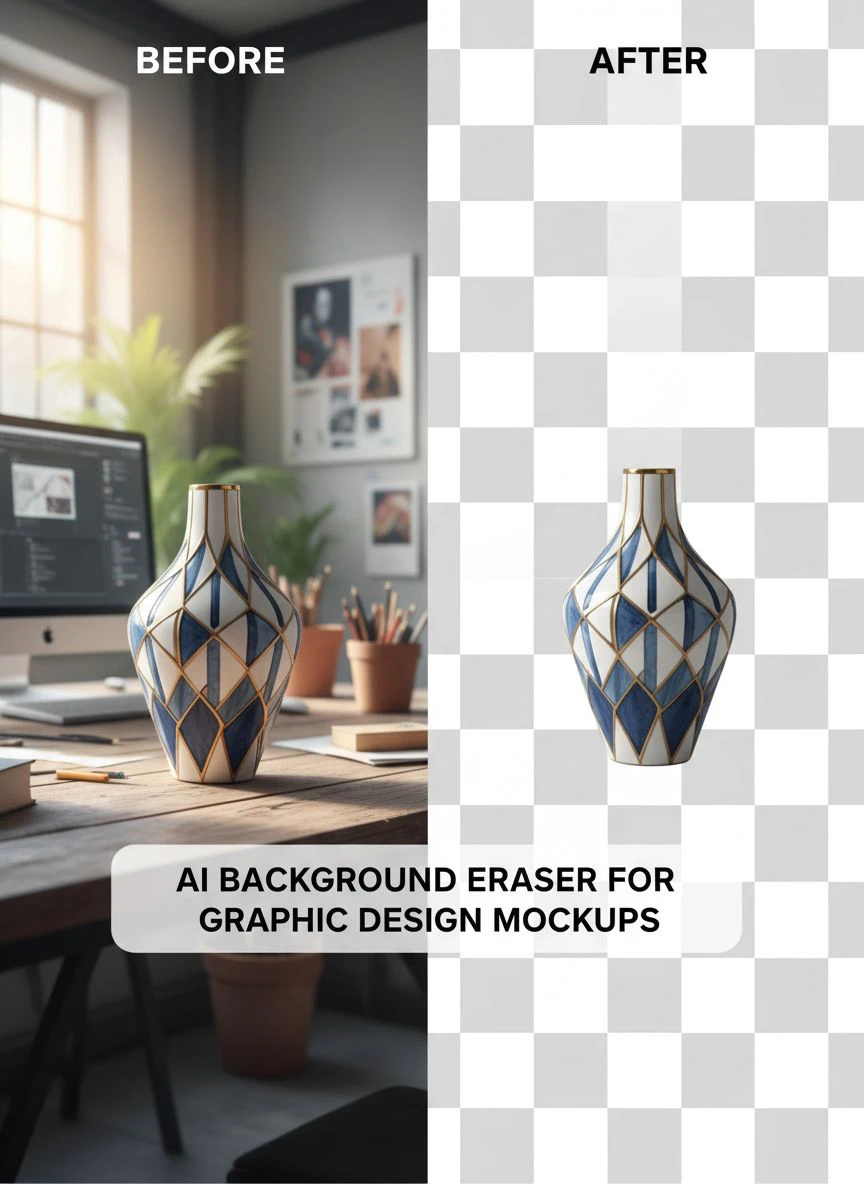AI Background Eraser for Graphic Design Mockups How to Choose Best ...