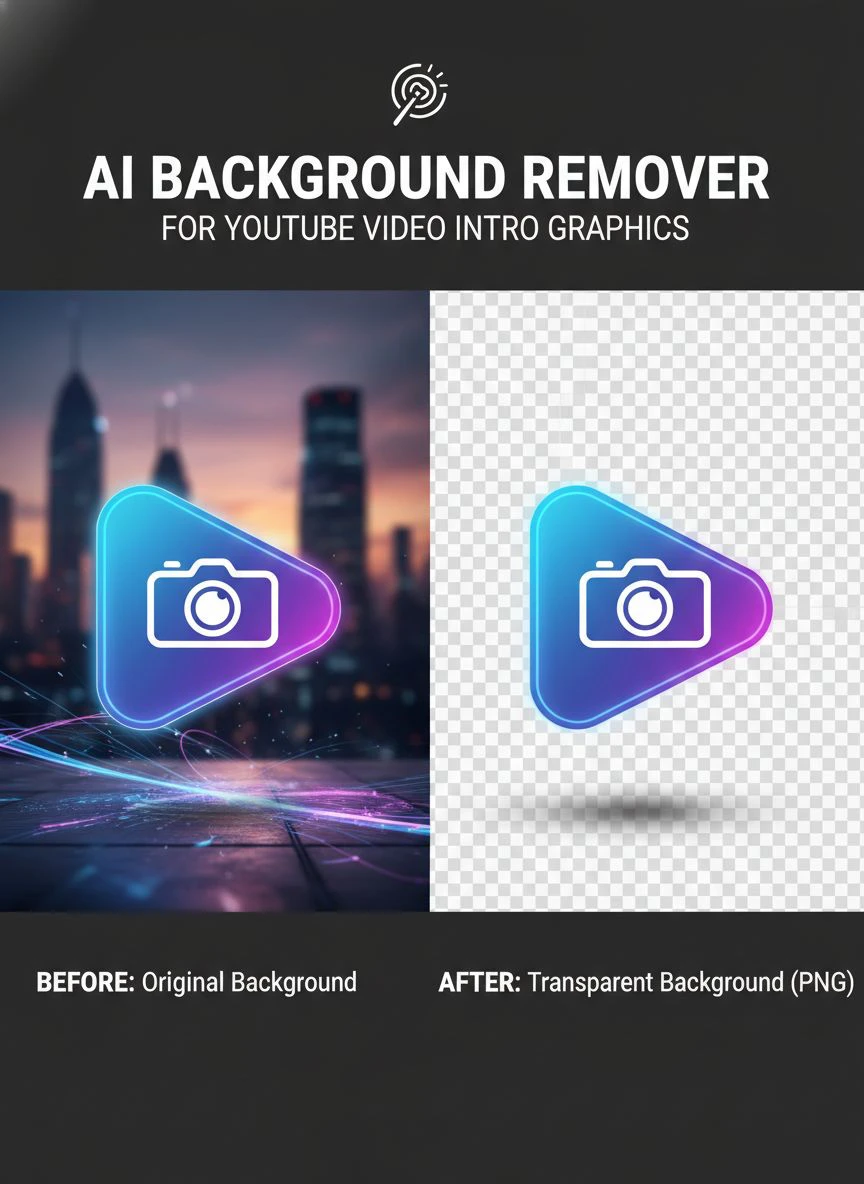 ai background remover for YouTube video intro graphics How to Use It ...