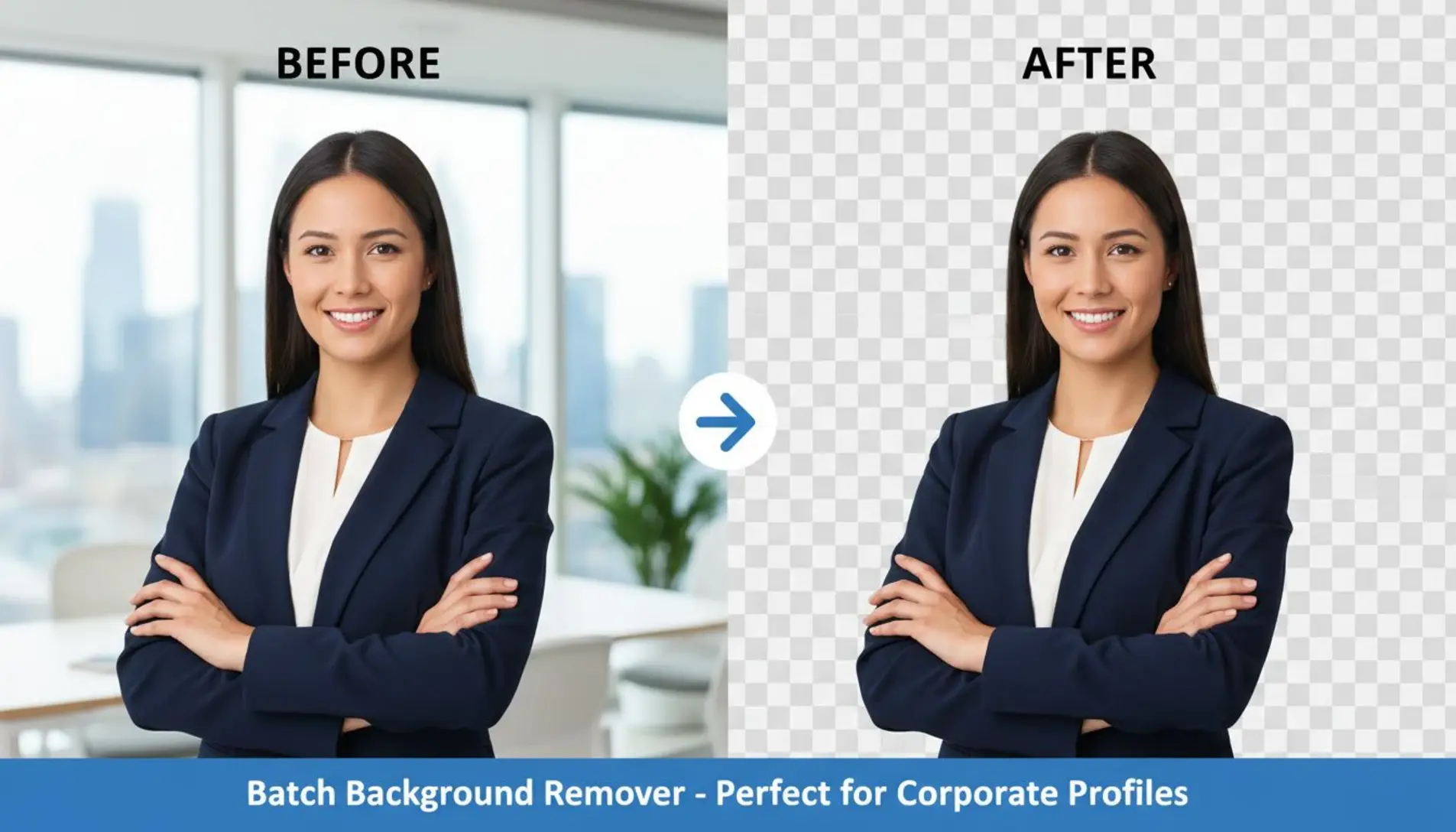 Batch background remover for corporate team profile images: How to ...
