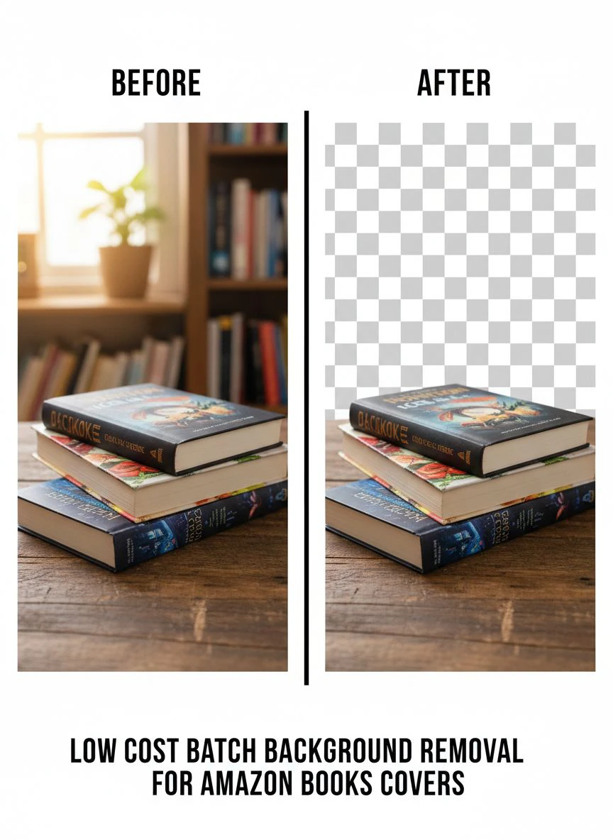 low cost batch background removal for amazon books covers - Professional Guide