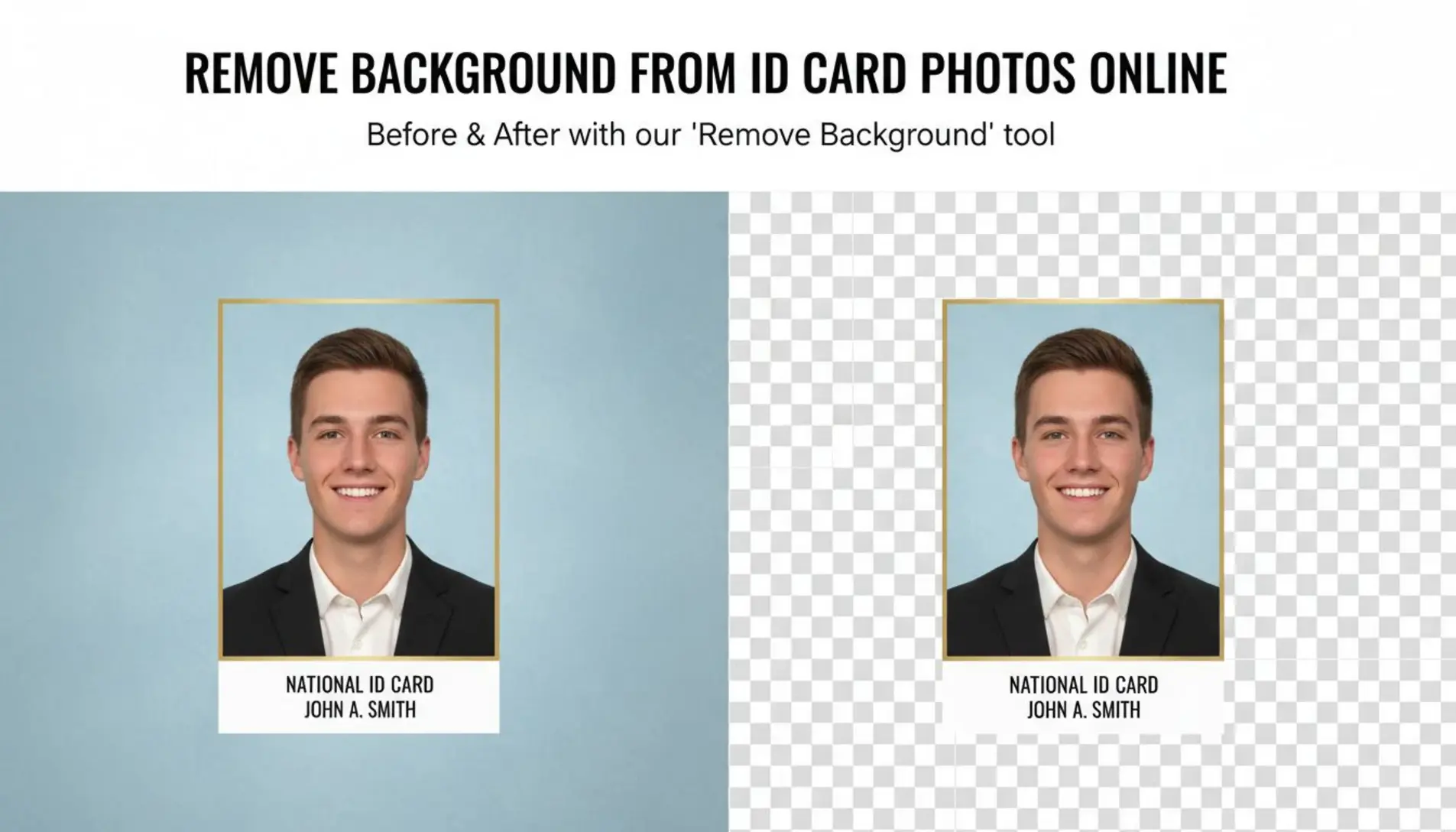 Remove Id Sign Remove background from ID card photos online: Best AI tools to try ...